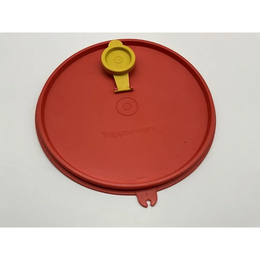 Tupperware Vintage Jumbo Beverage Dispenser 254-7 Plus Lid 595-2 &Hanging Holder